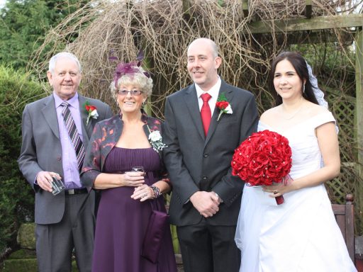 Paul and Karla plus Grooms Family